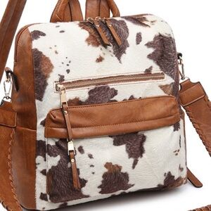 Animal accent backpack with guitar strap excellent condition